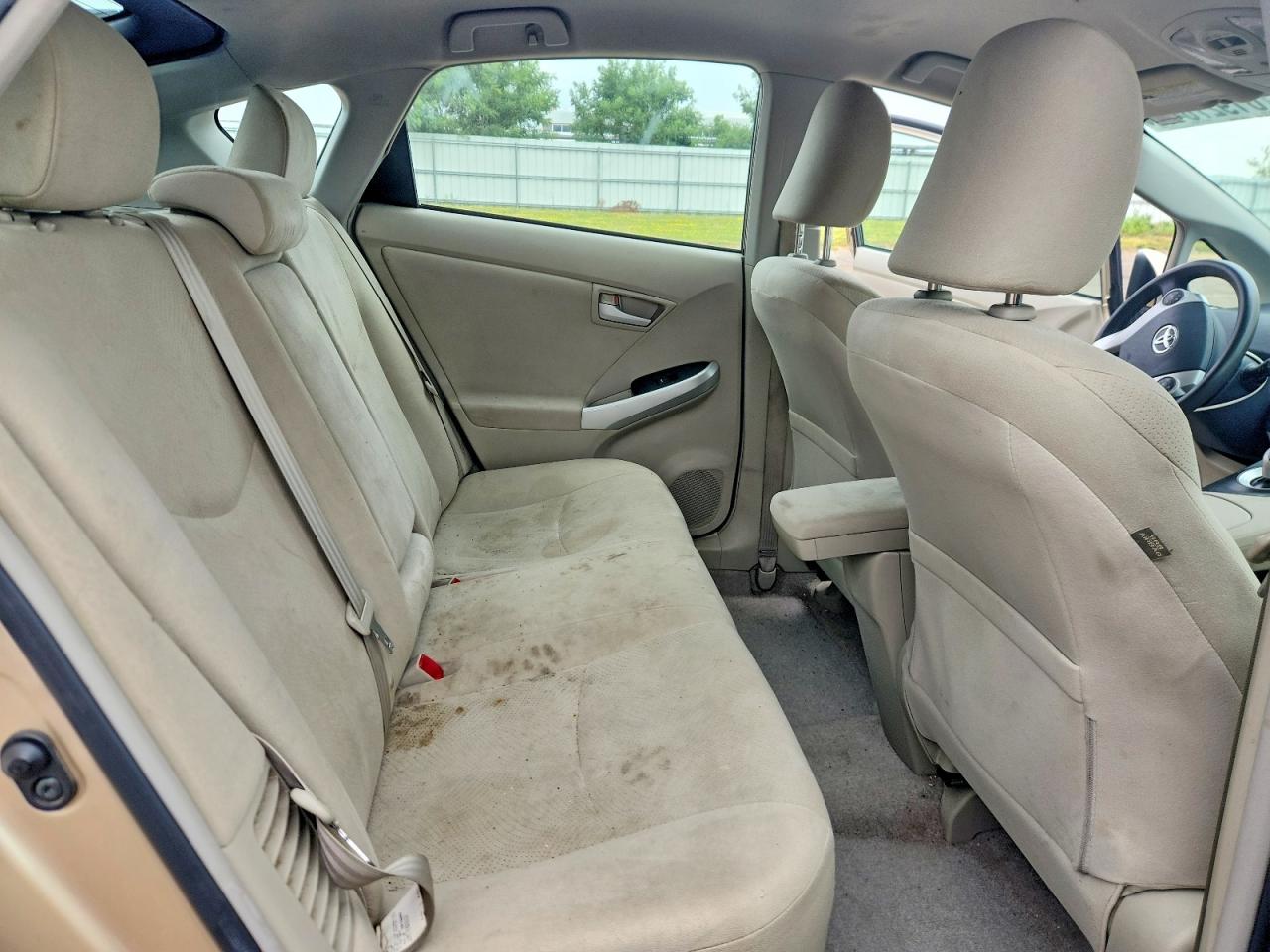 2010 Toyota Prius Ii Золотой vin: JTDKN3DUXA1026254