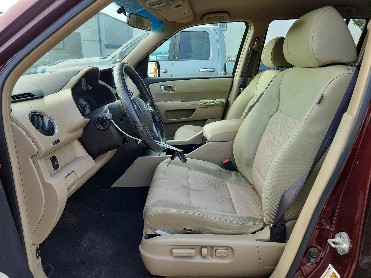 2009 Honda Pilot Ex Red vin: 5FNYF48459B010912