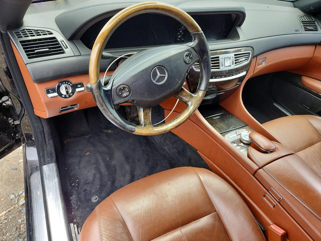 2007 Mercedes-benz Cl 550 Black vin: WDDEJ71XX7A006731