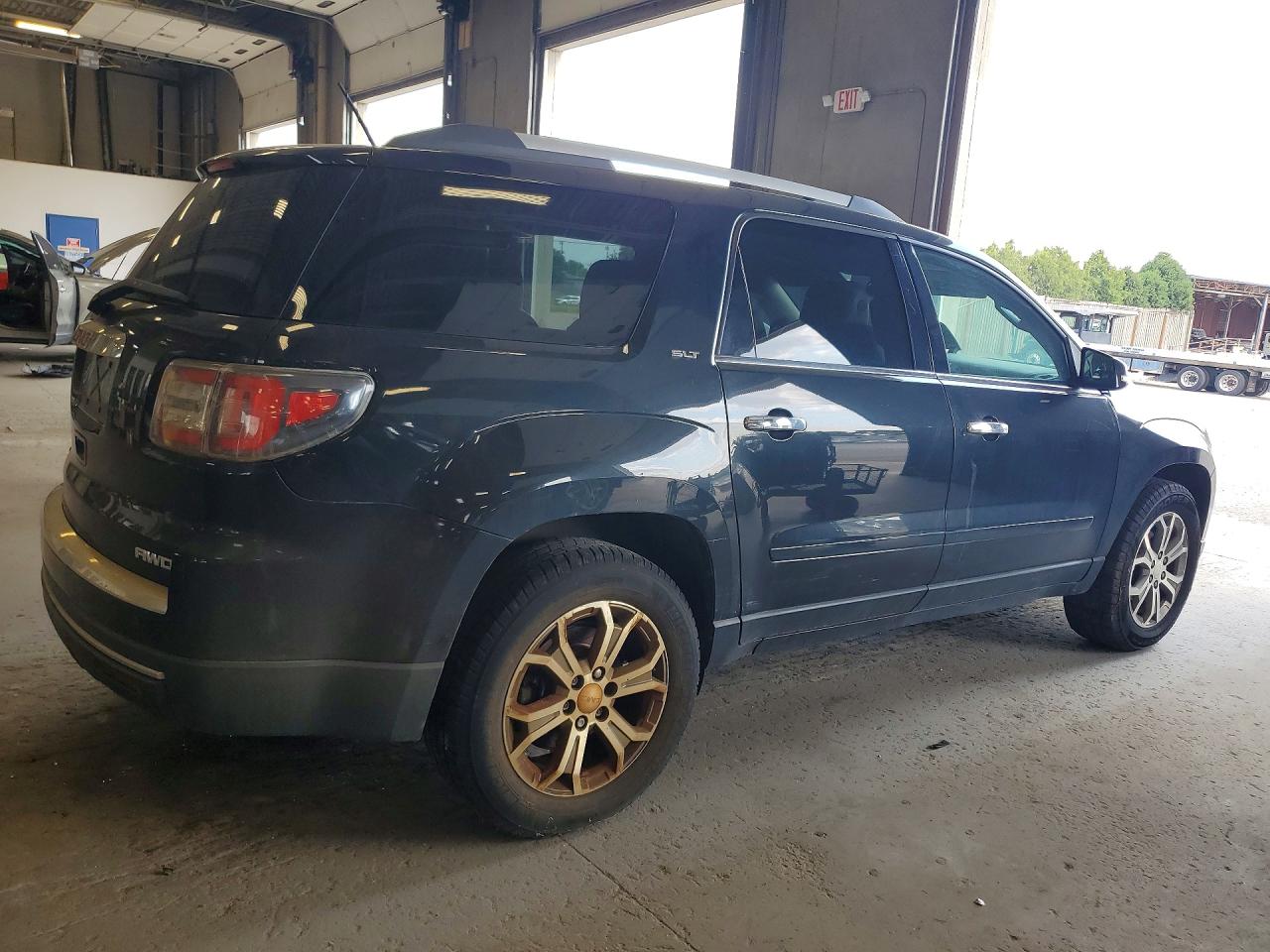 2013 Gmc Acadia Slt-1 Black vin: 1GKKVRKD8DJ167435