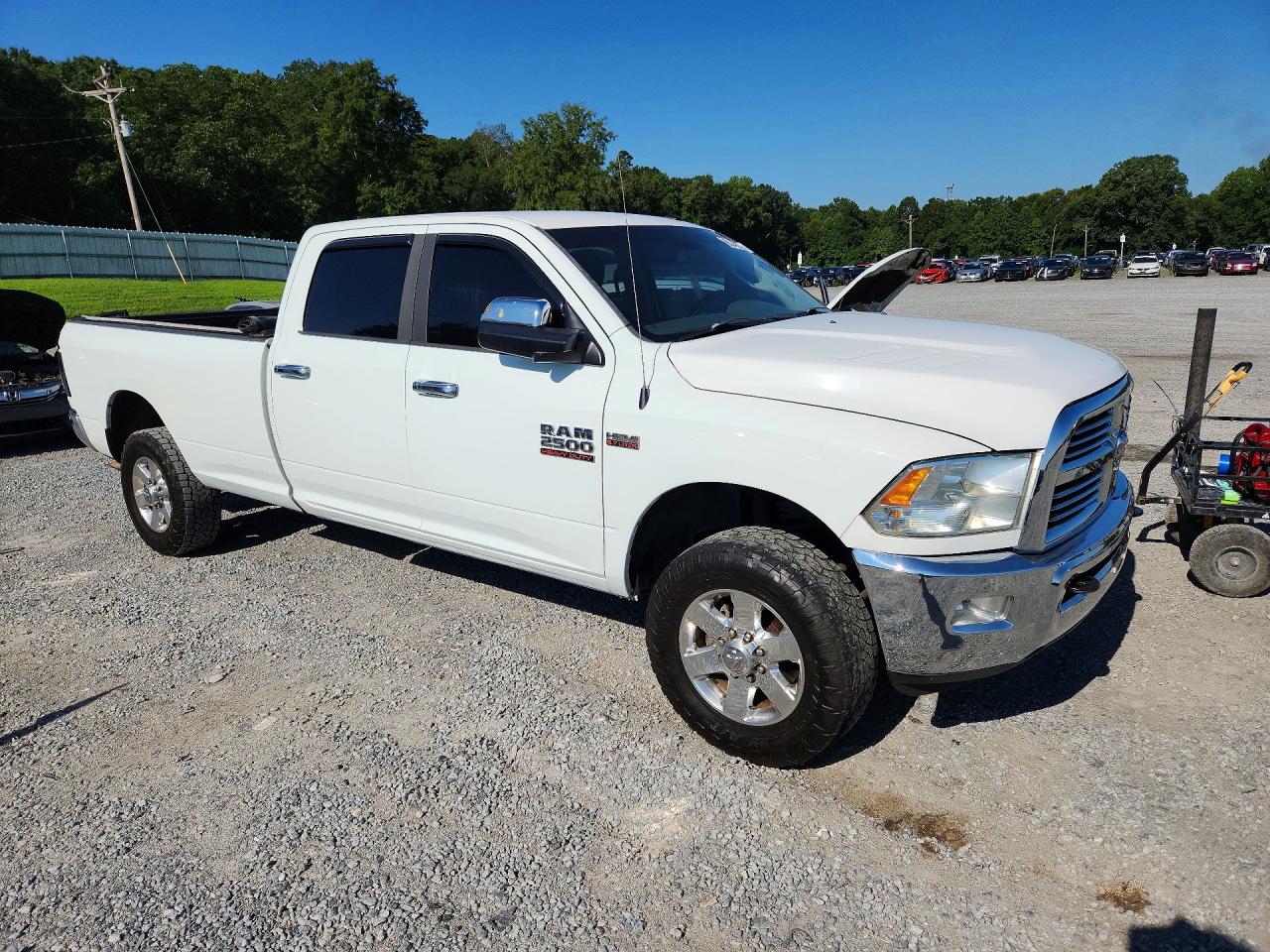 2014 Ram 2500 Slt Белый vin: 3C6TR5JT9EG179108