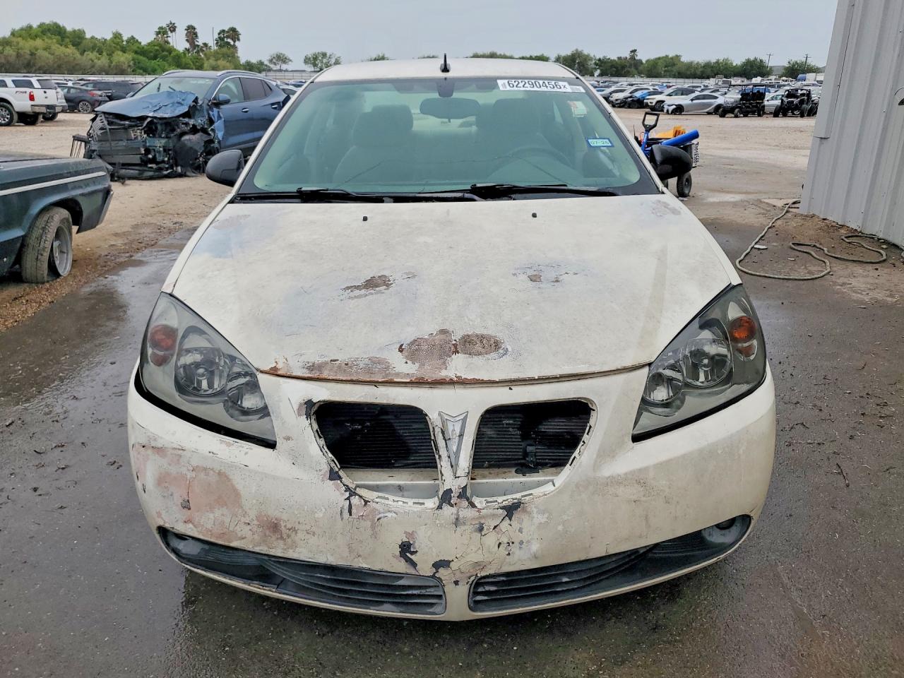 2008 Pontiac G6 Base Cream vin: 1G2ZG57N784211822