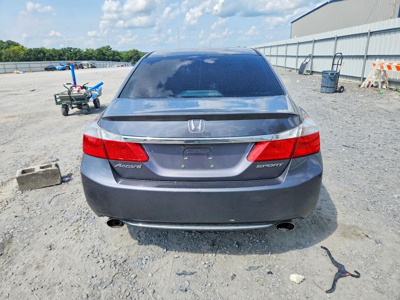 2014 Honda Accord Sport Gray vin: 1HGCR2F53EA206692