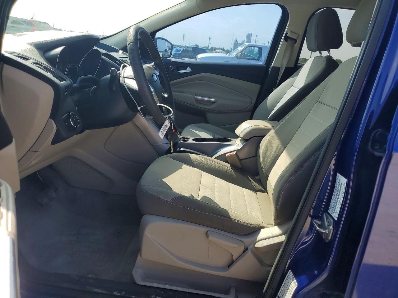 2013 Ford Escape Se Blue vin: 1FMCU9G97DUC59332