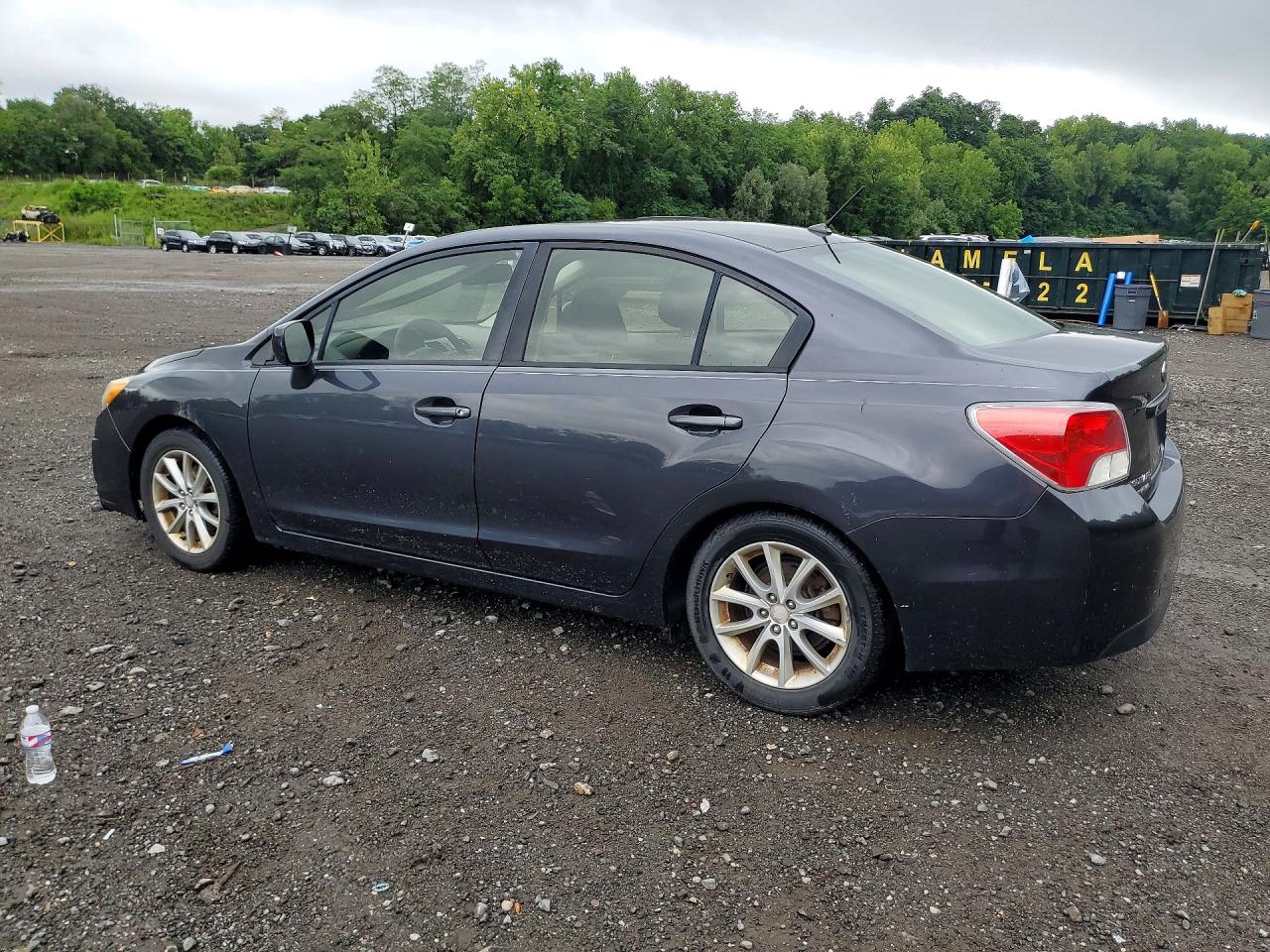 2014 Subaru Impreza Premium Charcoal vin: JF1GJAC64EH017478