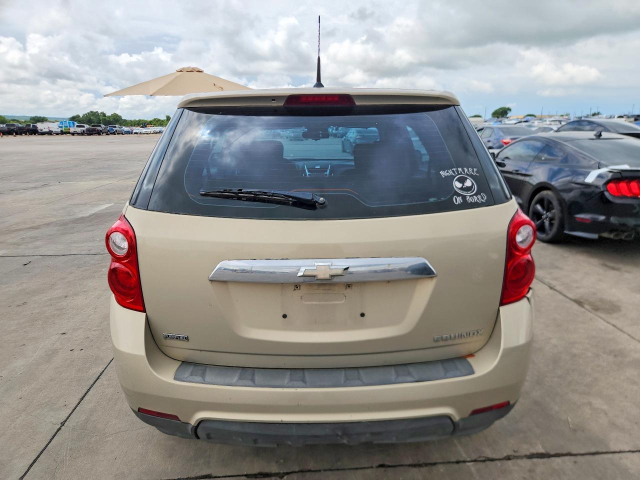 2012 Chevrolet Equinox Ls Beige vin: 2GNALBEK3C1310919