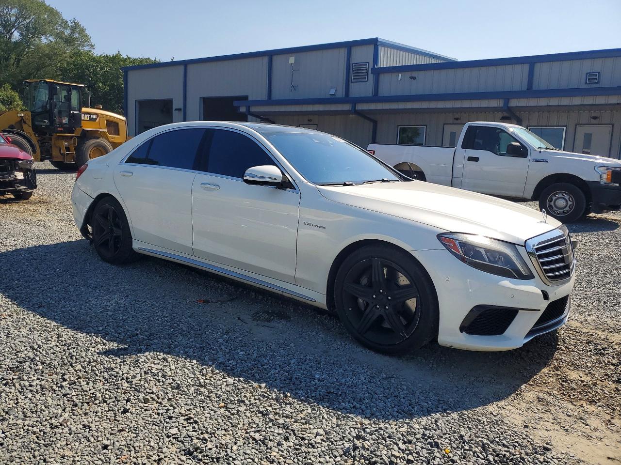 2014 Mercedes-benz S 63 Amg White vin: WDDUG7JB5EA020466