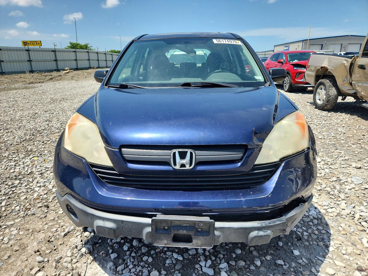 2008 Honda Cr-v Lx Синий vin: JHLRE38348C036957