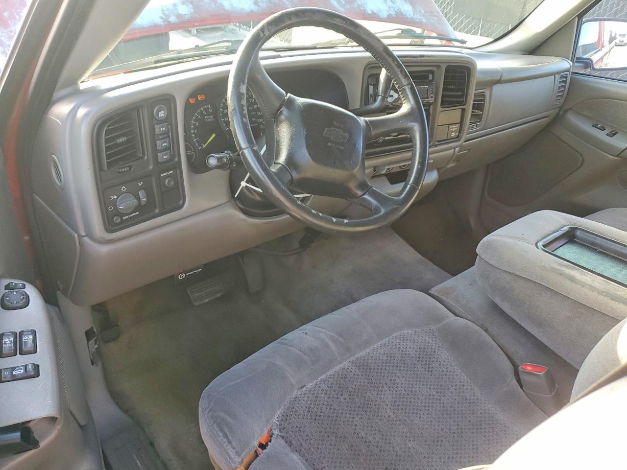 2000 Chevrolet Silverado K1500 Red vin: 2GCEK19T5Y1393755