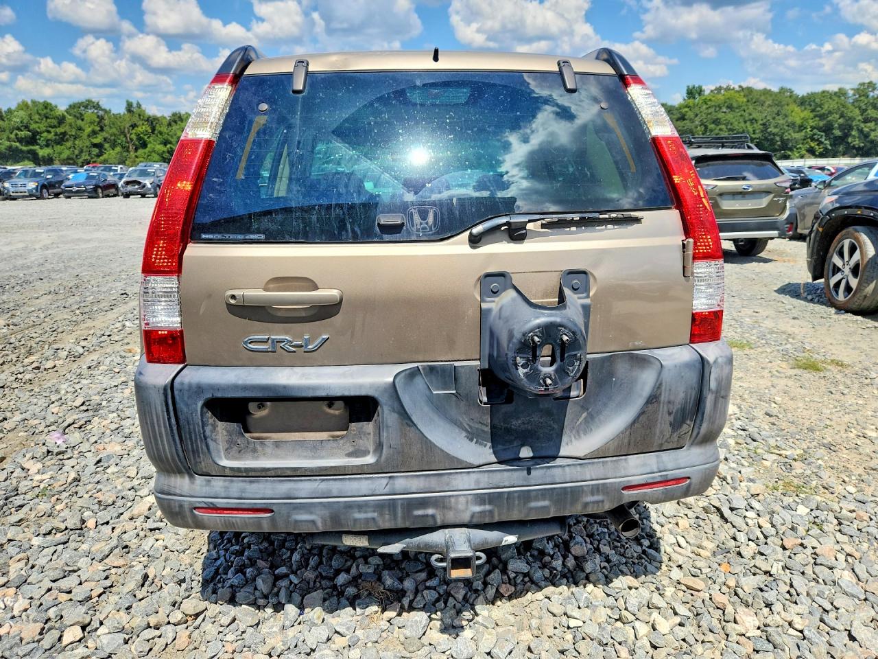 2005 Honda Cr-v Ex Gold vin: SHSRD78805U309094