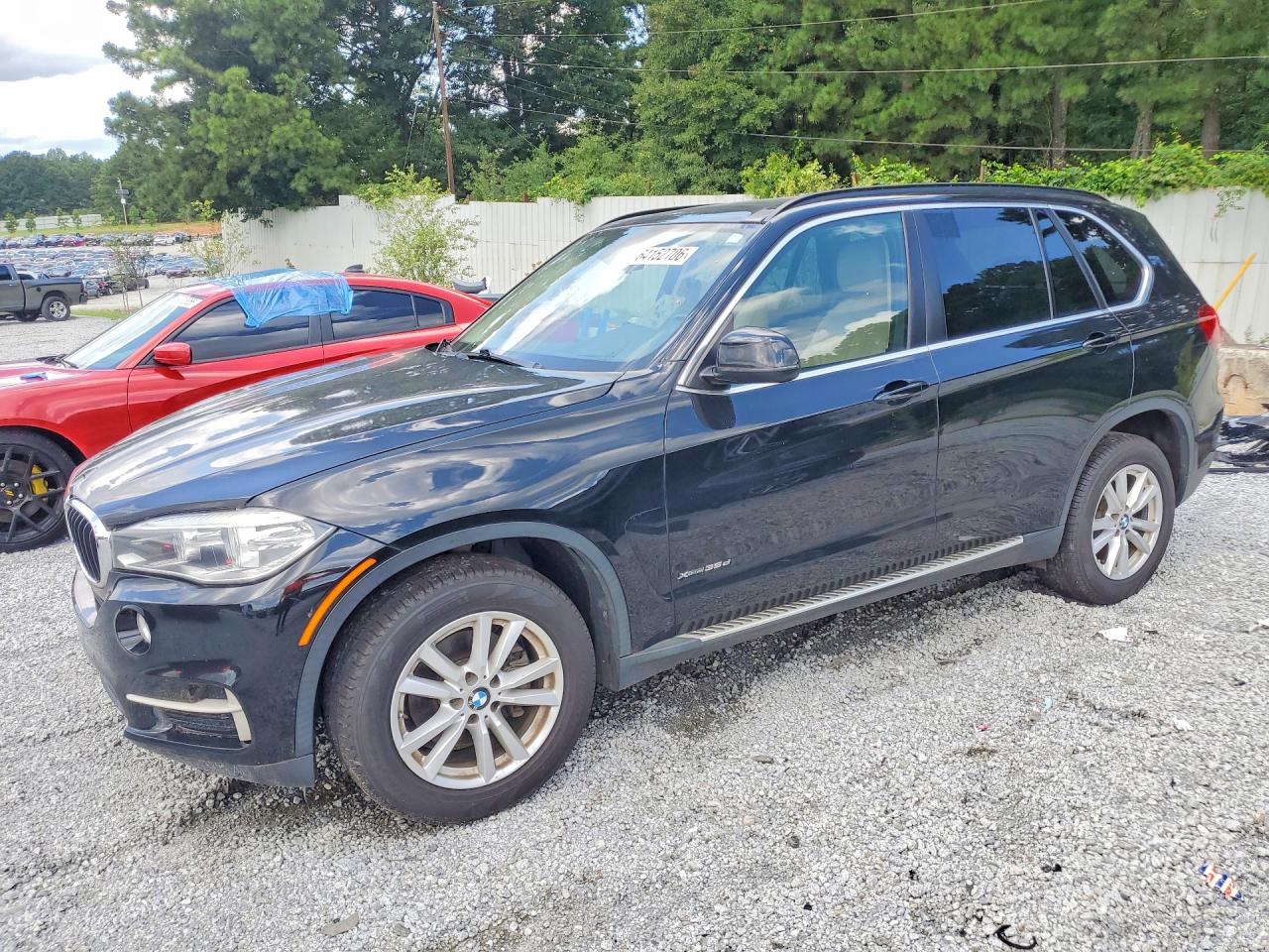 2014 Bmw X5 Xdrive35d Black vin: 5UXKS4C56E0J96663