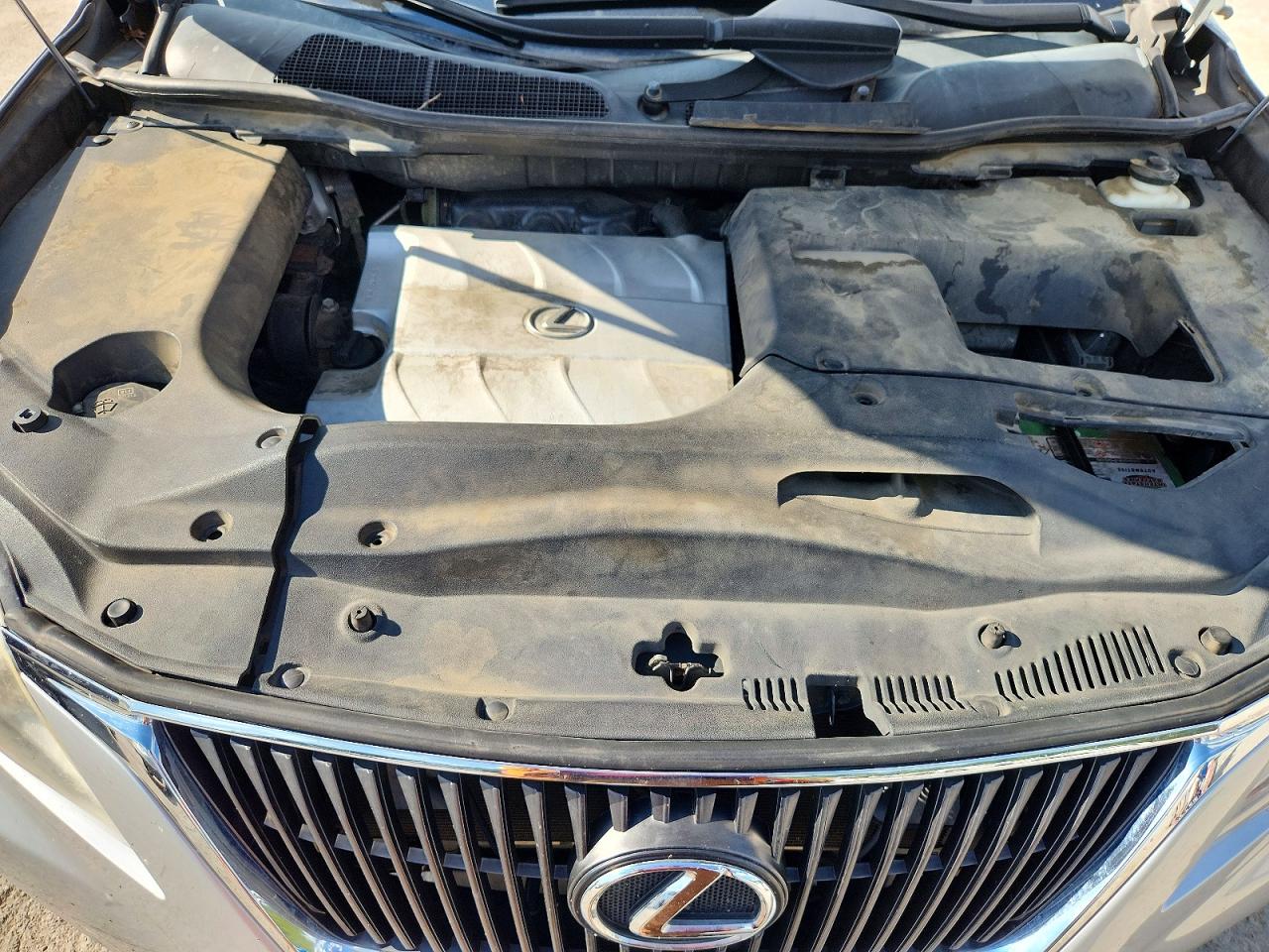 2010 Lexus Rx 350 Silver vin: 2T2BK1BA4AC005378
