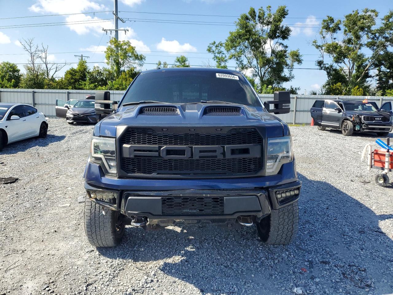 2011 Ford F150 Supercrew Blue vin: 1FTFW1EF1BFB60044