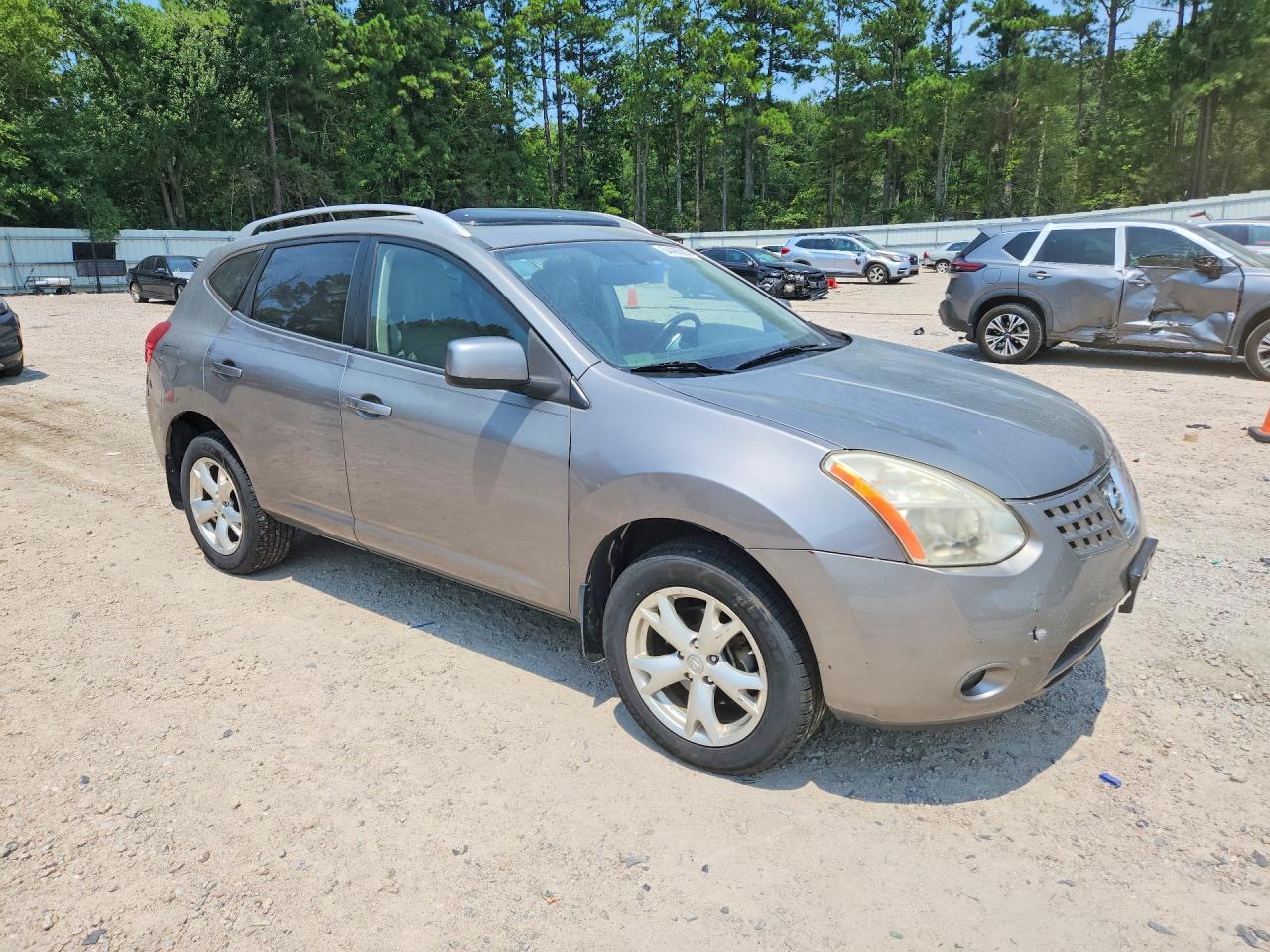 2009 Nissan Rogue S Gray vin: JN8AS58V39W171951