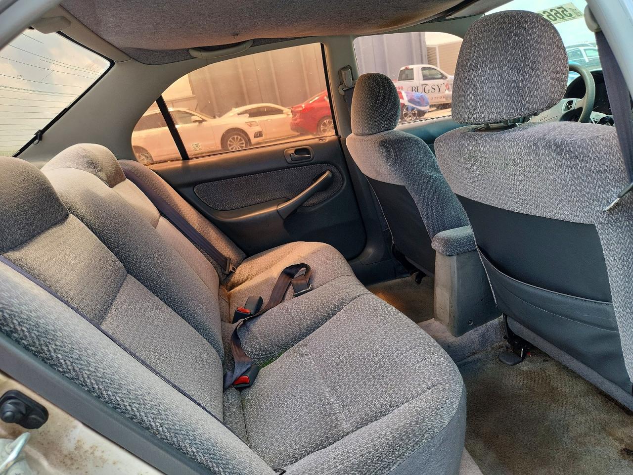 1999 Honda Civic Lx Silver vin: 1HGEJ6670XL015490