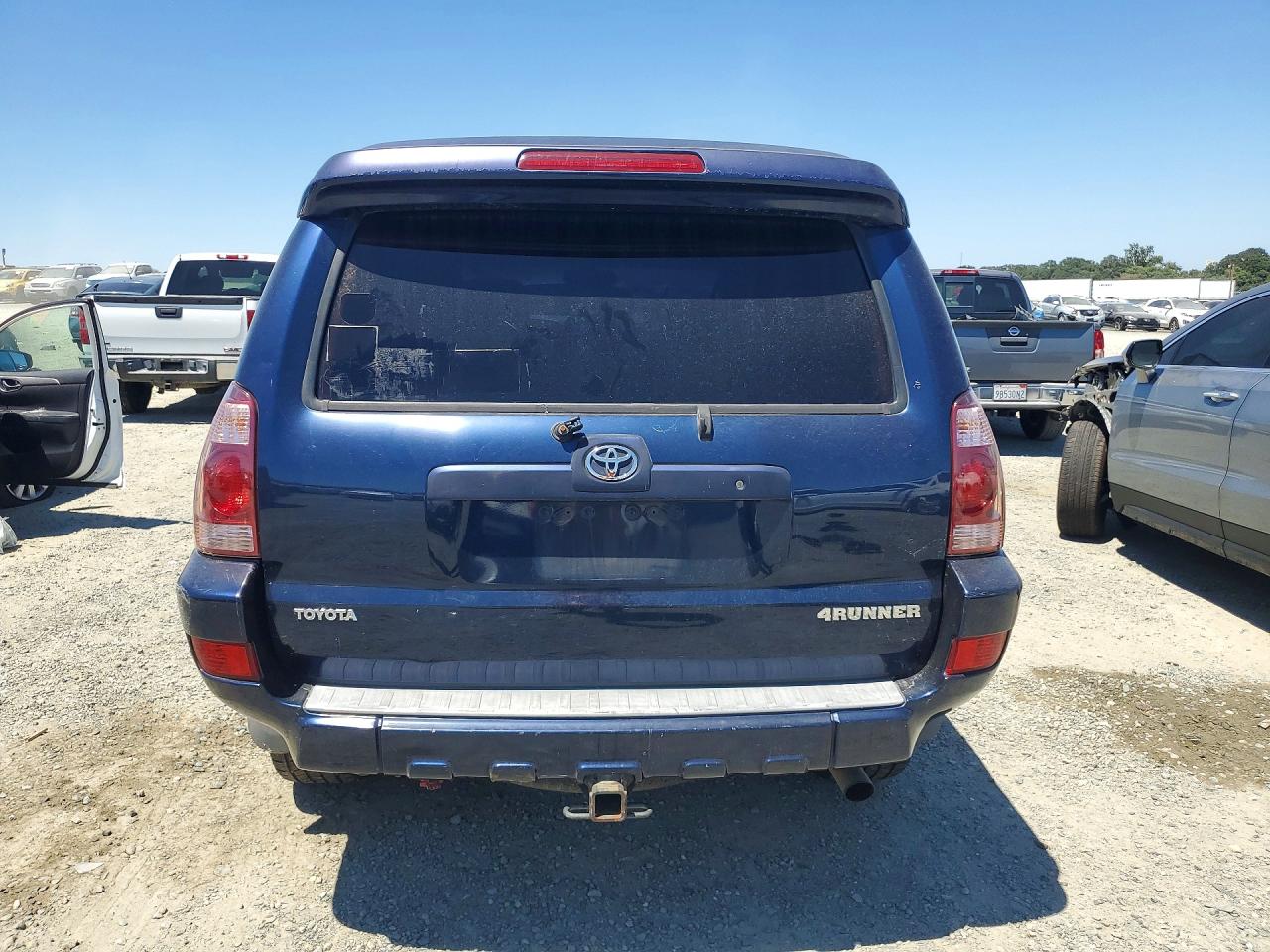 2005 Toyota 4runner Limited Blue vin: JTEZU17R458025073