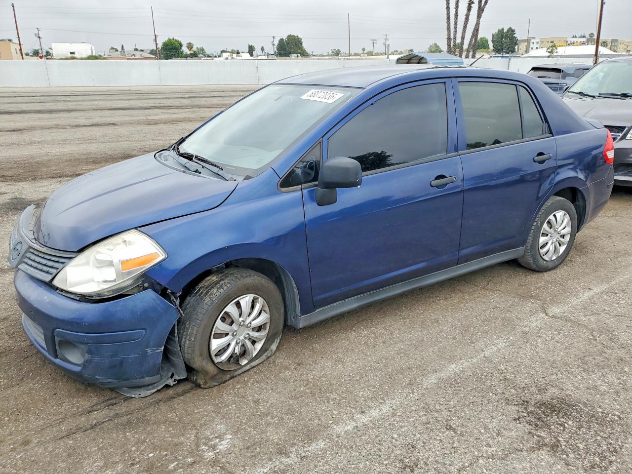 2011 Nissan Versa 1.6 Base Blue vin: 3N1CC1AP5BL378250