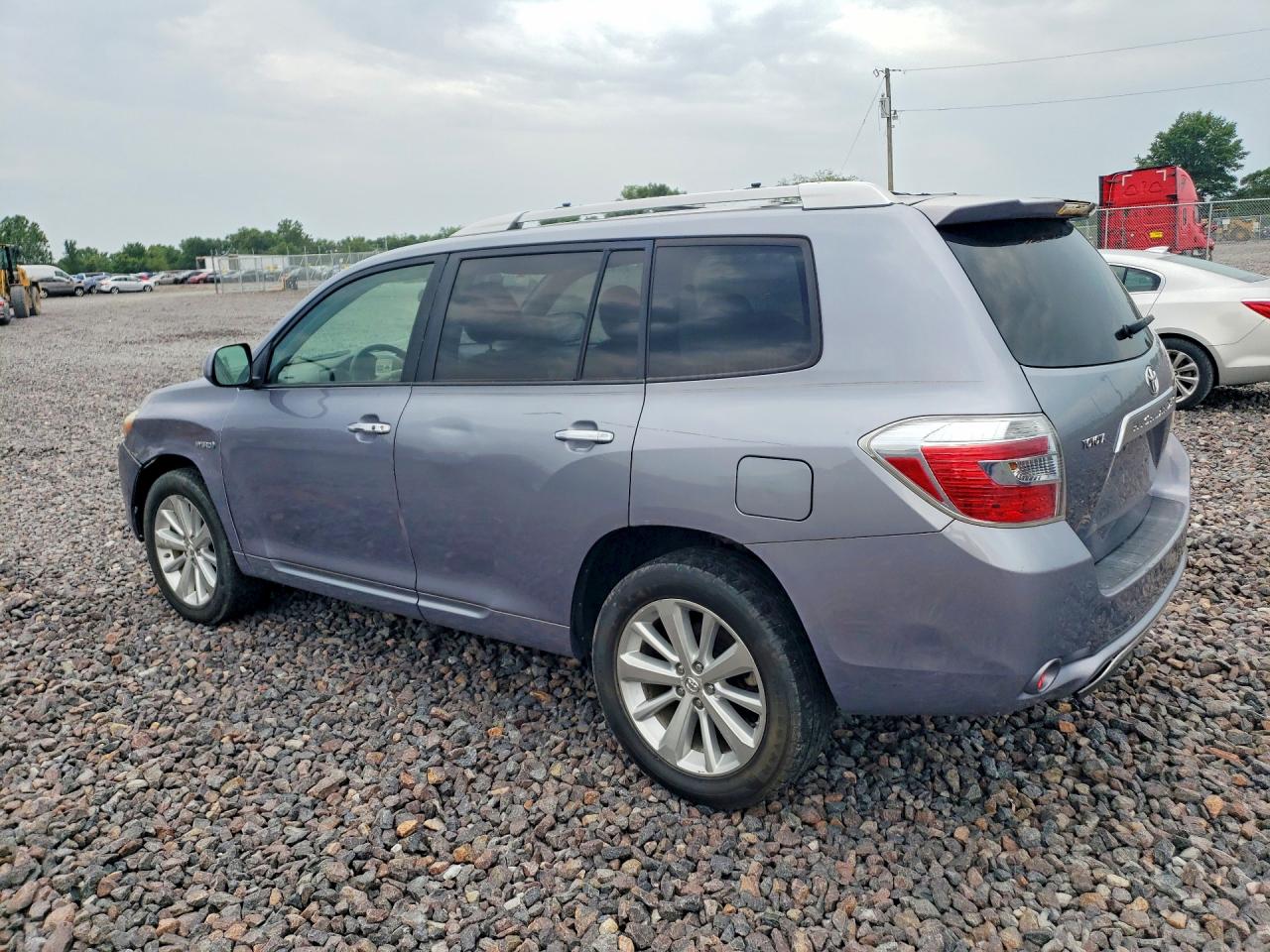2008 Toyota Highlander Hybrid Серый vin: JTEEW41A482009847