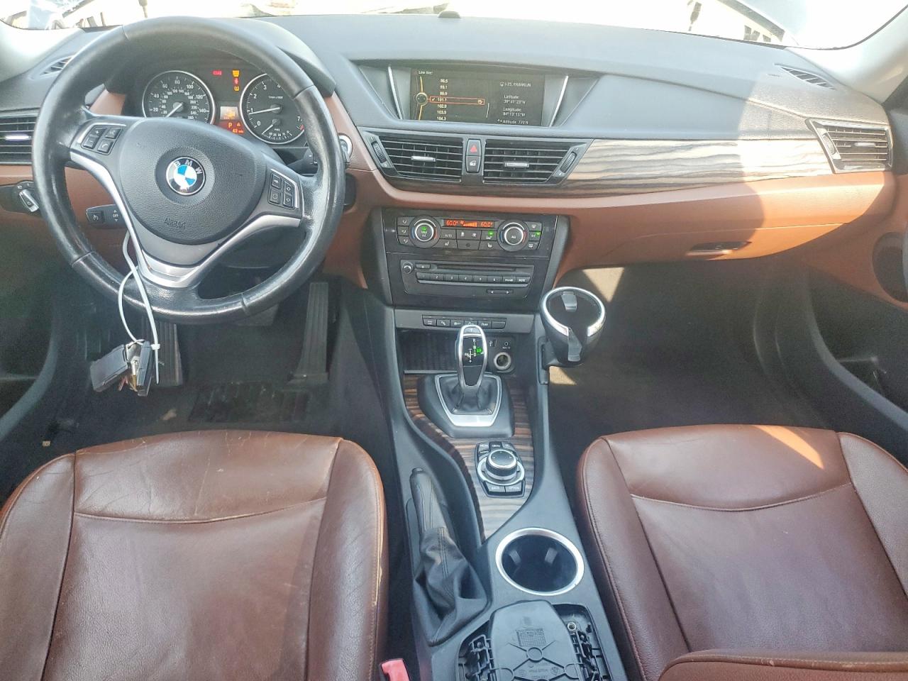 2013 Bmw X1 Xdrive28i Blue vin: WBAVL1C50DVR83665