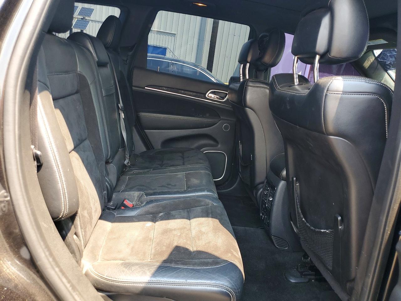 2015 Jeep Grand Cherokee Srt-8 Black vin: 1C4RJFDJ3FC787446