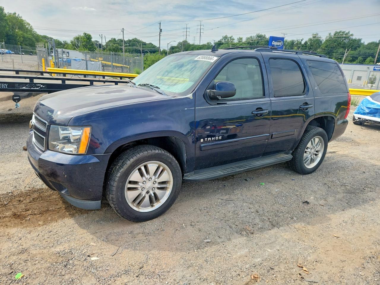 2008 Chevrolet Tahoe K1500 Синий vin: 1GNFK13028J220968