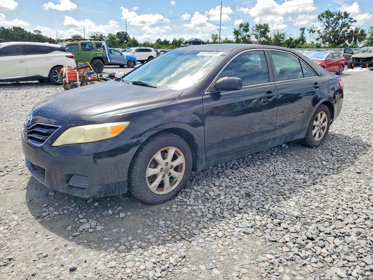 2011 Toyota Camry Le Black vin: 4T1BF3EK8BU176577