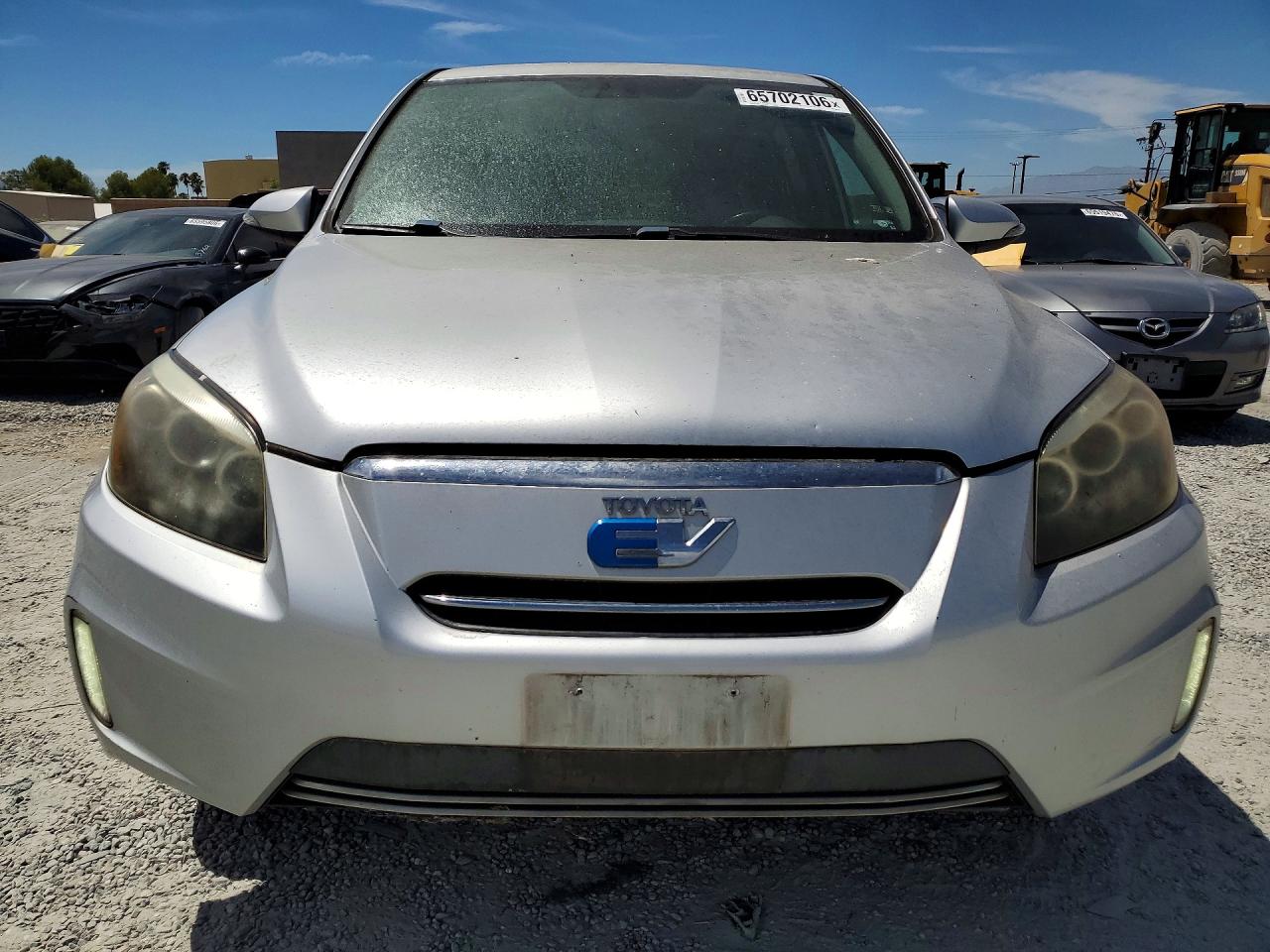 2013 Toyota Rav4 Ev Base Серебряный vin: 2T3YL4DV7DW002238