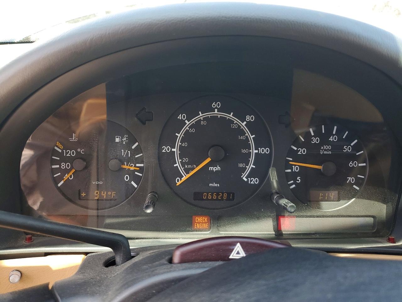 1999 Mercedes-benz Ml 430 Green vin: 4JGAB72E6XA067394