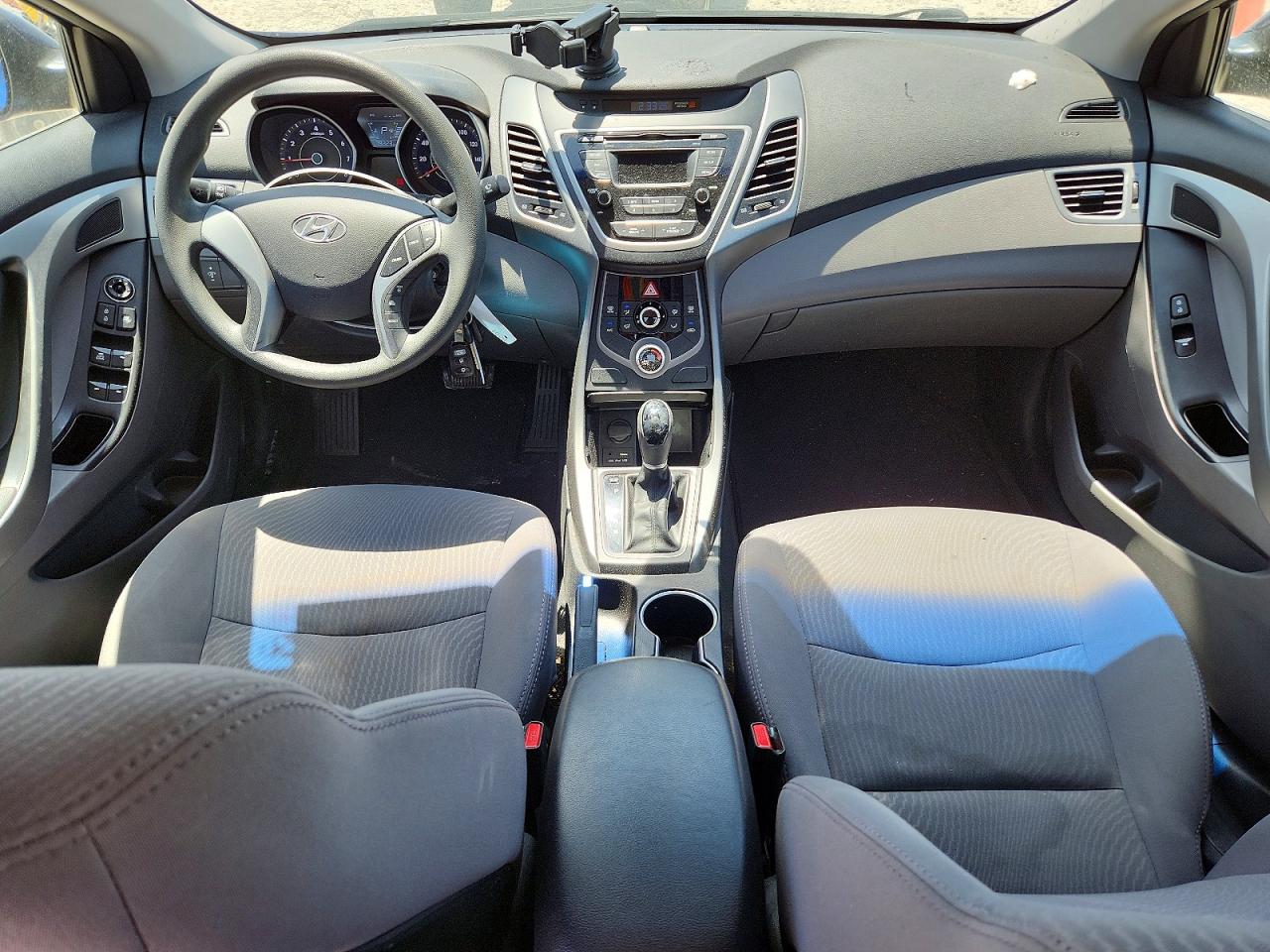 2015 Hyundai Elantra Se Blue vin: 5NPDH4AE6FH649325