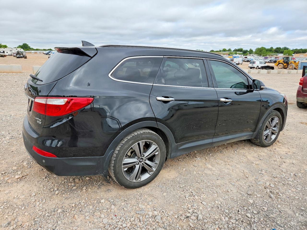 2015 Hyundai Santa Fe Limited Black vin: KM8SR4HF8FU094205
