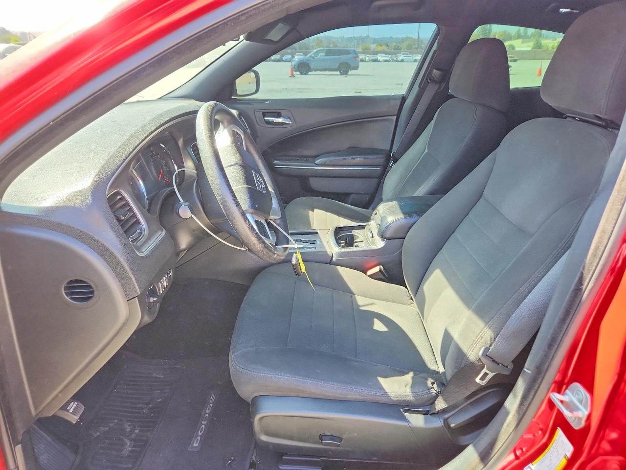 2013 Dodge Charger Se Red vin: 2C3CDXBG1DH601413