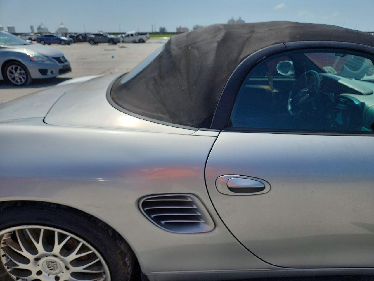 2003 Porsche Boxster Silver vin: WP0CA29813U622456