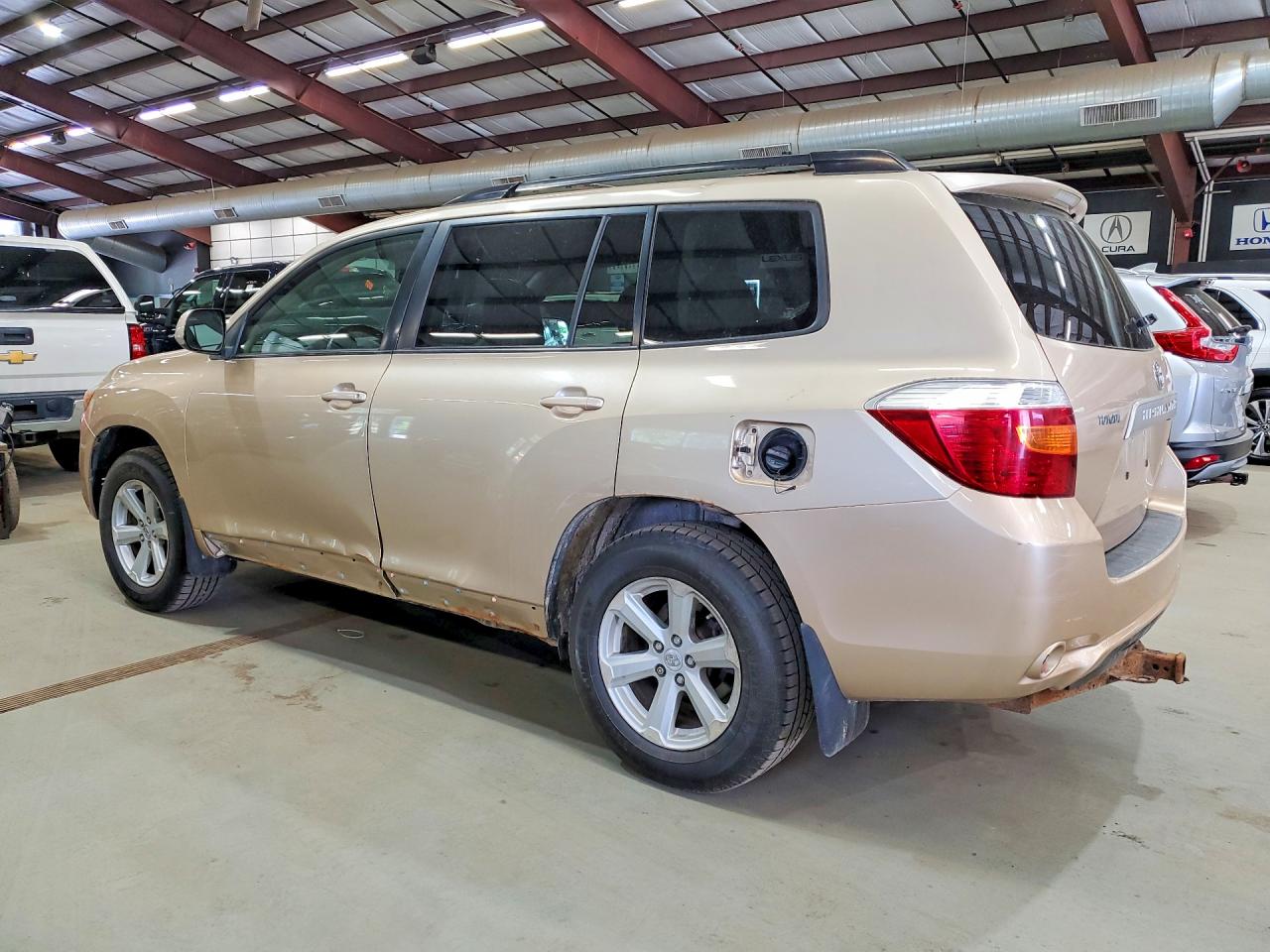 2009 Toyota Highlander Base Gold vin: JTEES41A892135934