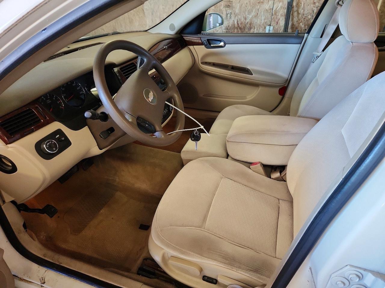 2008 Chevrolet Impala Lt White vin: 2G1WT55N189224987