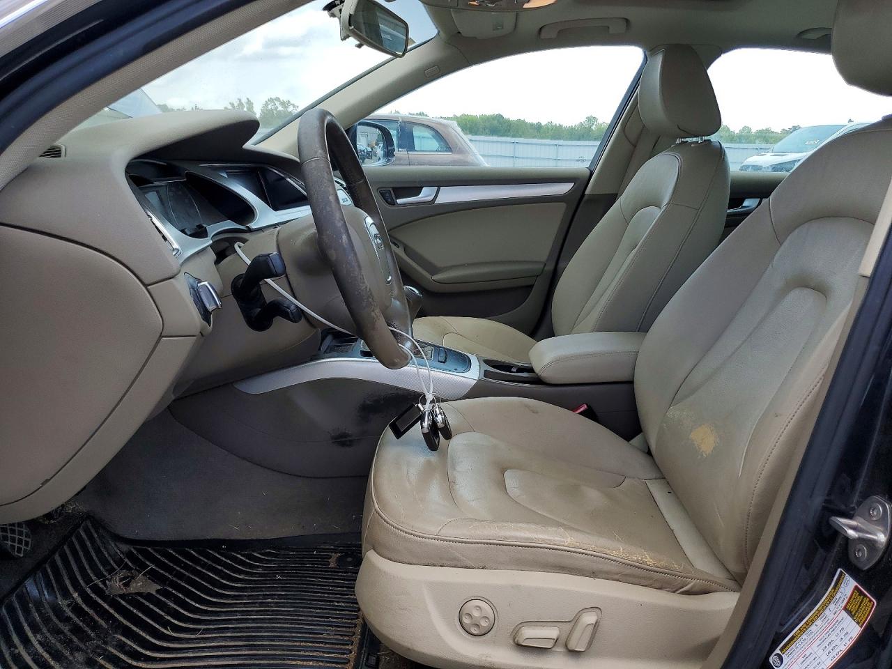 2012 Audi A4 Premium Black vin: WAUDFAFL6CA115107