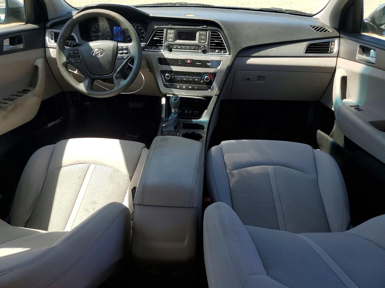 2015 Hyundai Sonata Se Gray vin: 5NPE24AF9FH026411