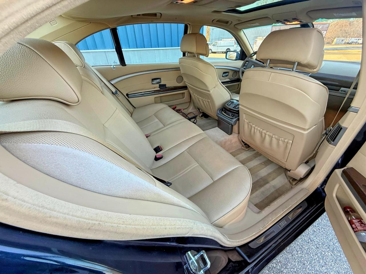 2007 Bmw 750 Синий vin: WBAHN83507DT68768