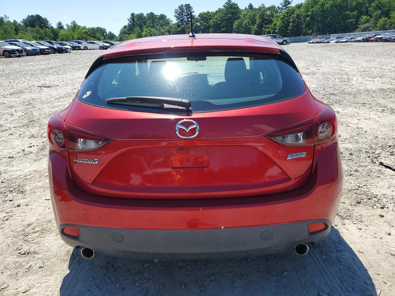2015 Mazda 3 Sport Red vin: 3MZBM1K73FM163306