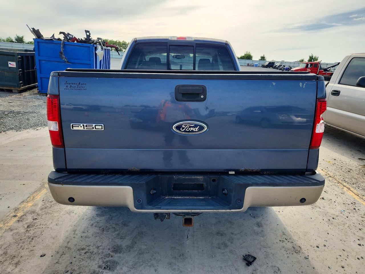 2004 Ford F150 Blue vin: 1FTPX14514NC04949