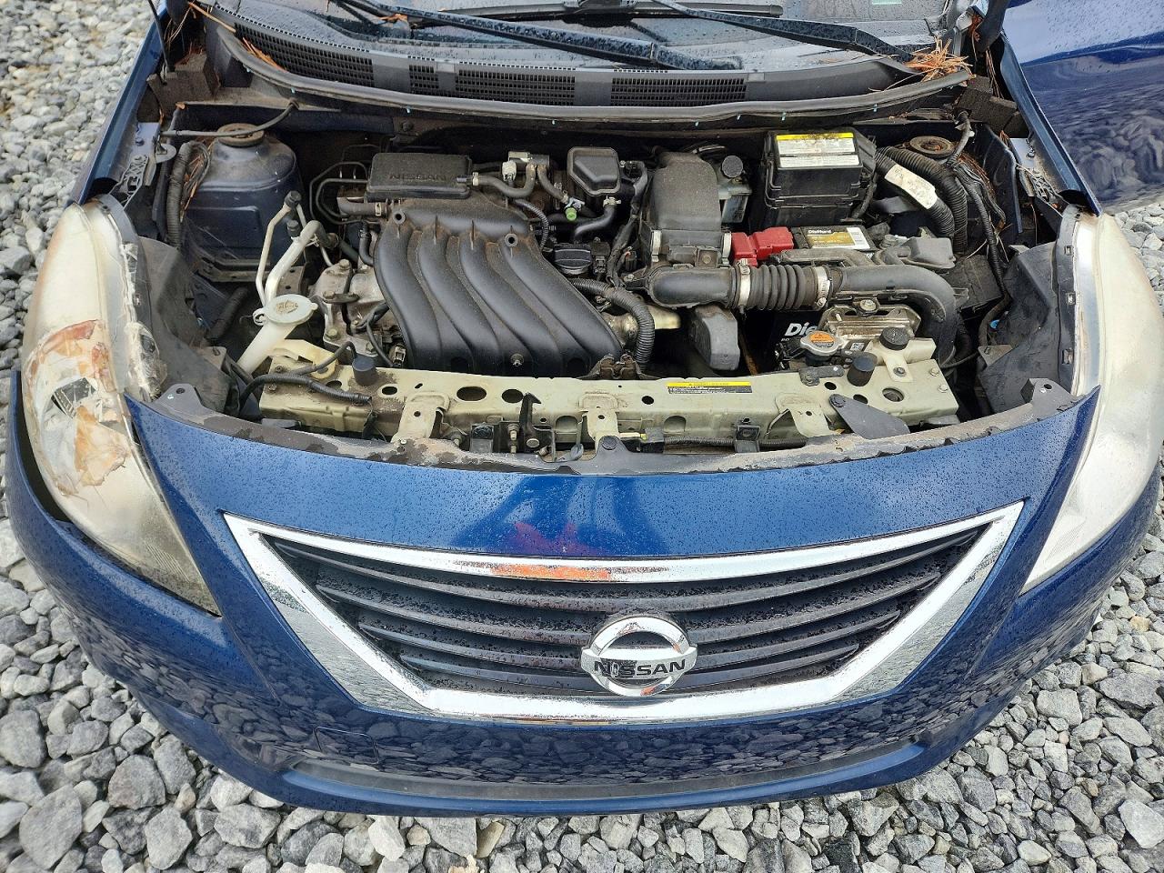 2013 Nissan Versa 1.6 S Blue vin: 3N1CN7AP8DL838968