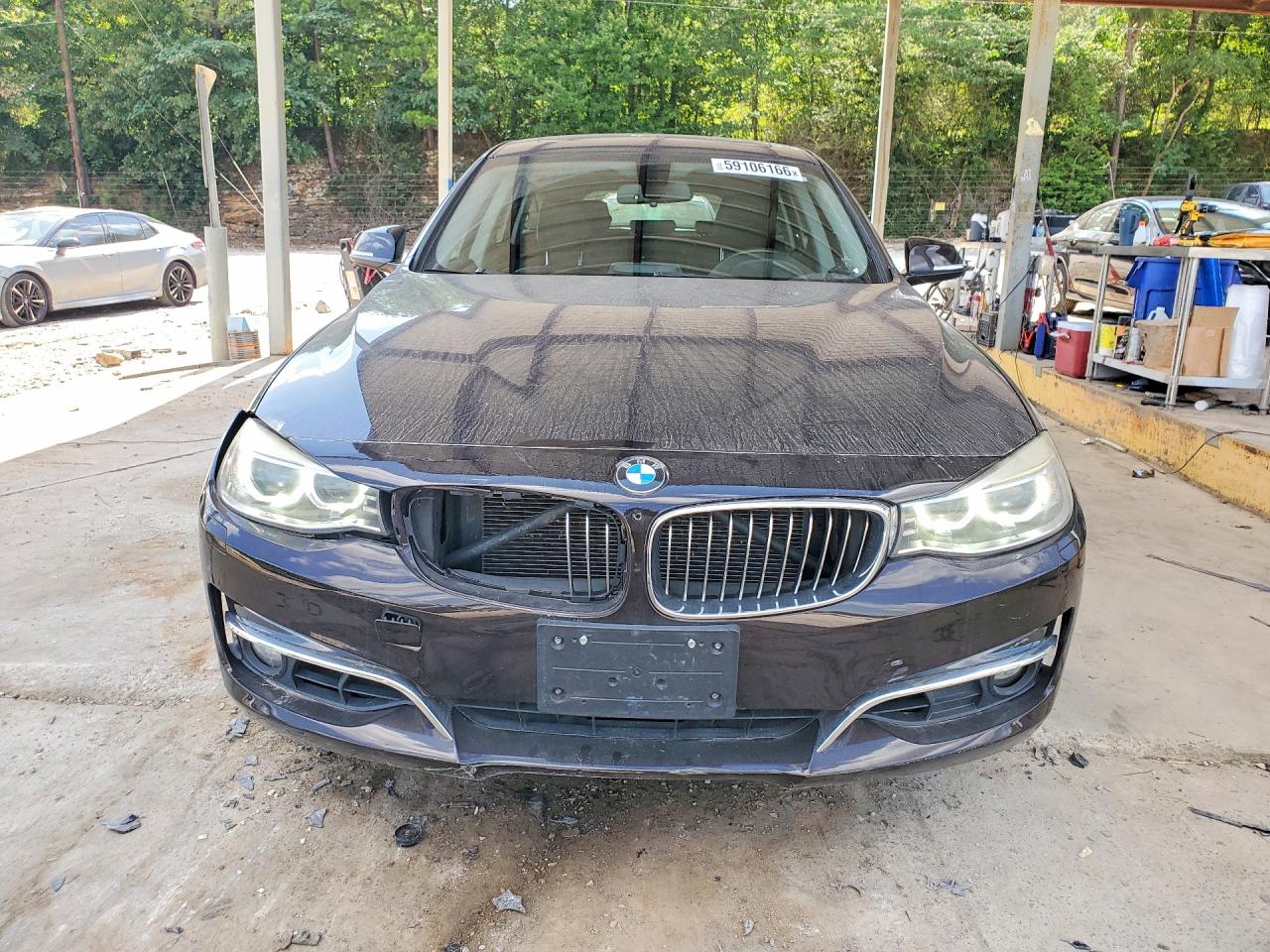 2014 Bmw 335 Xigt Brown vin: WBA3X9C50ED867920