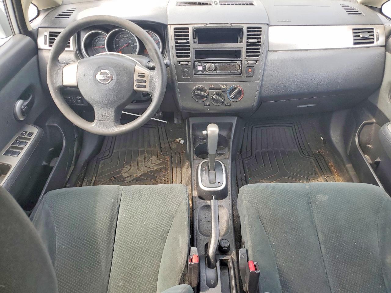 2012 Nissan Versa 1.8 S Silver vin: 3N1BC1CPXCK221409