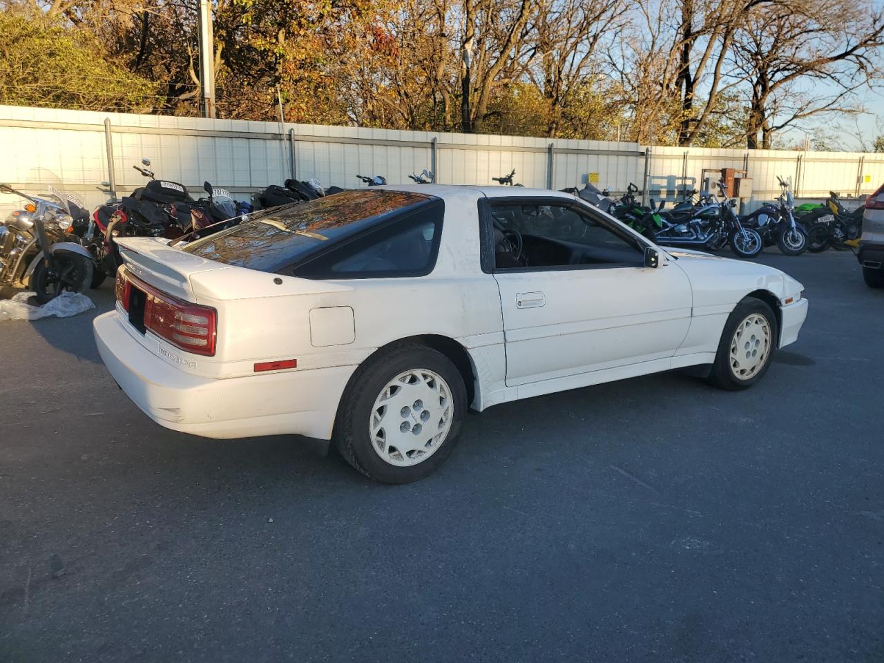 1990 Toyota Supra Sport Roof White vin: JT2MA71N1L0142145