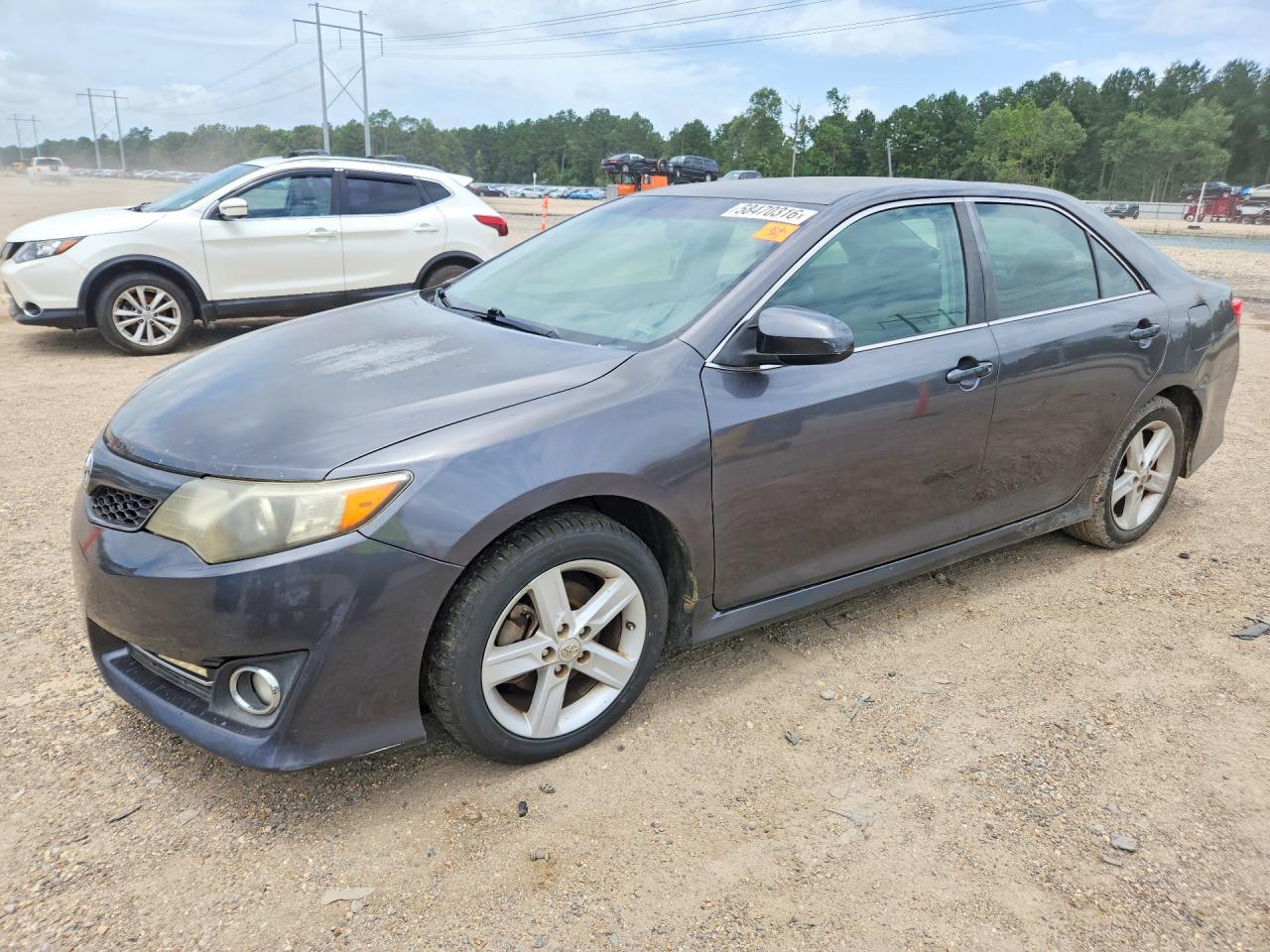 2013 Toyota Camry Se Charcoal vin: 4T1BF1FKXDU665732