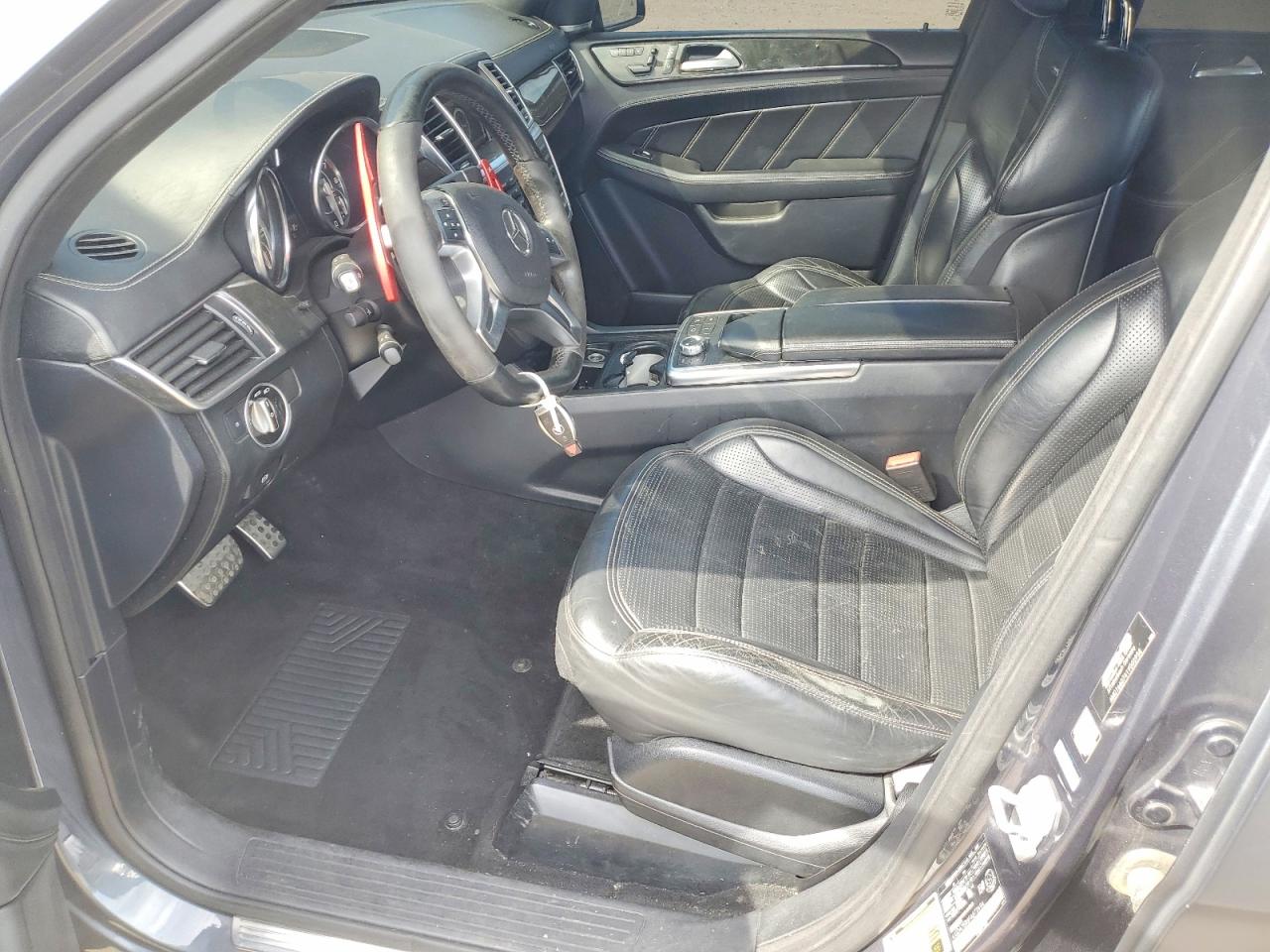 2015 Mercedes-benz Ml 63 Amg Charcoal vin: 4JGDA7EB5FA572696