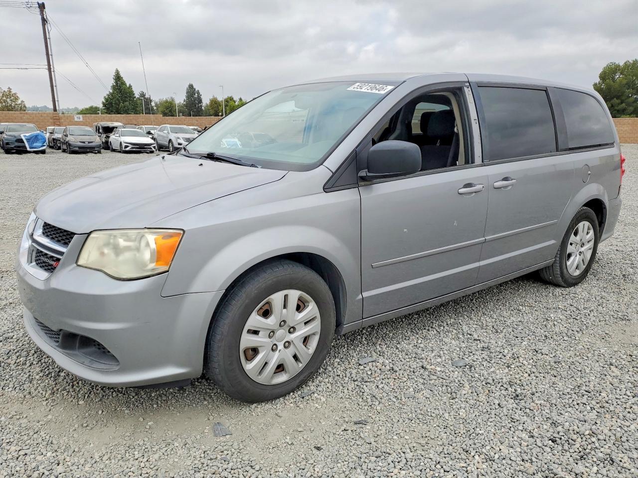 2014 Dodge Grand Caravan Se Gray vin: 2C4RDGBG3ER138210