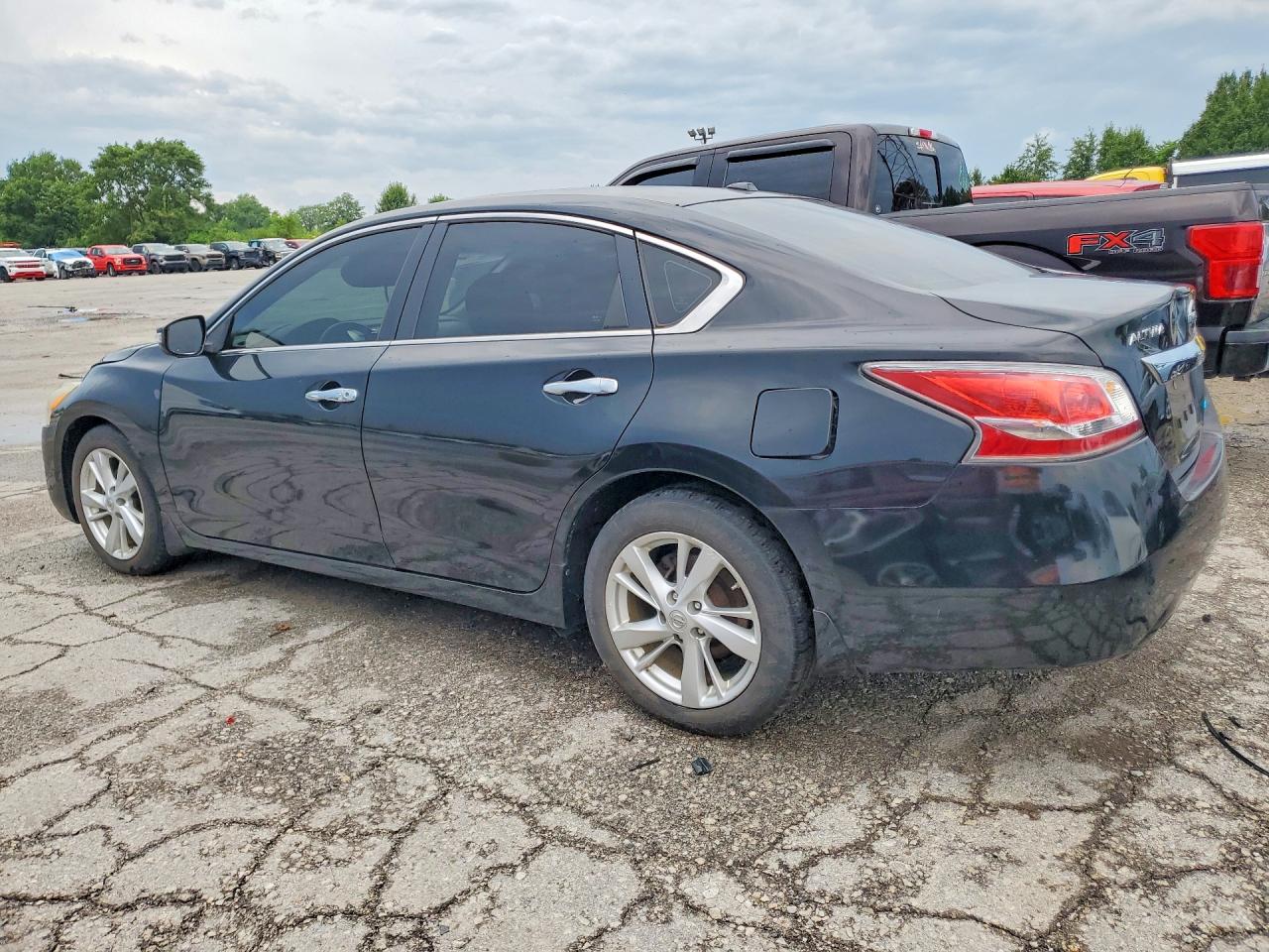 2014 Nissan Altima 2.5 Sv Black vin: 1N4AL3AP6EC173638