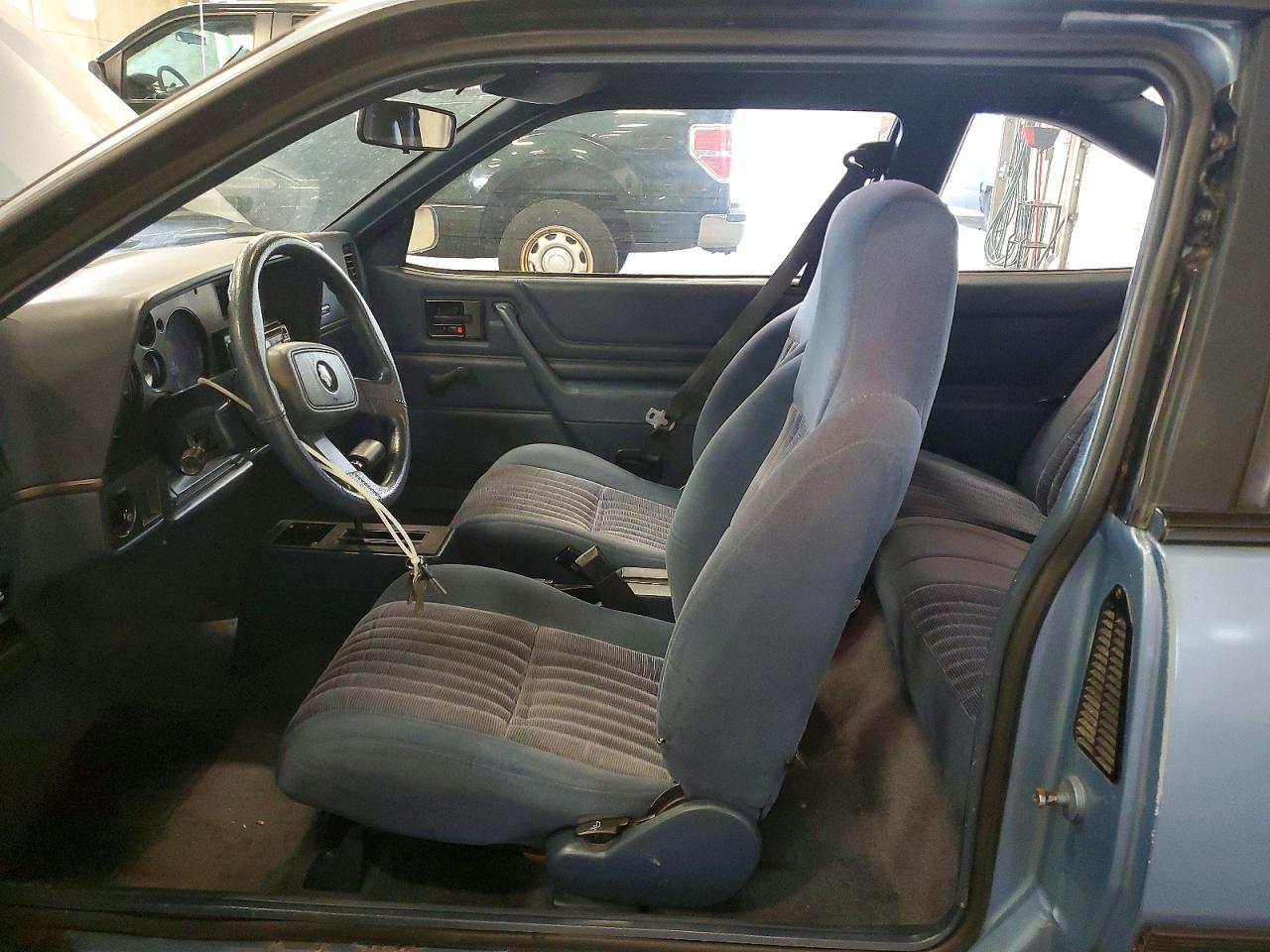 1990 Chevrolet Cavalier Base Blue vin: 1G1JC14G9LJ188632