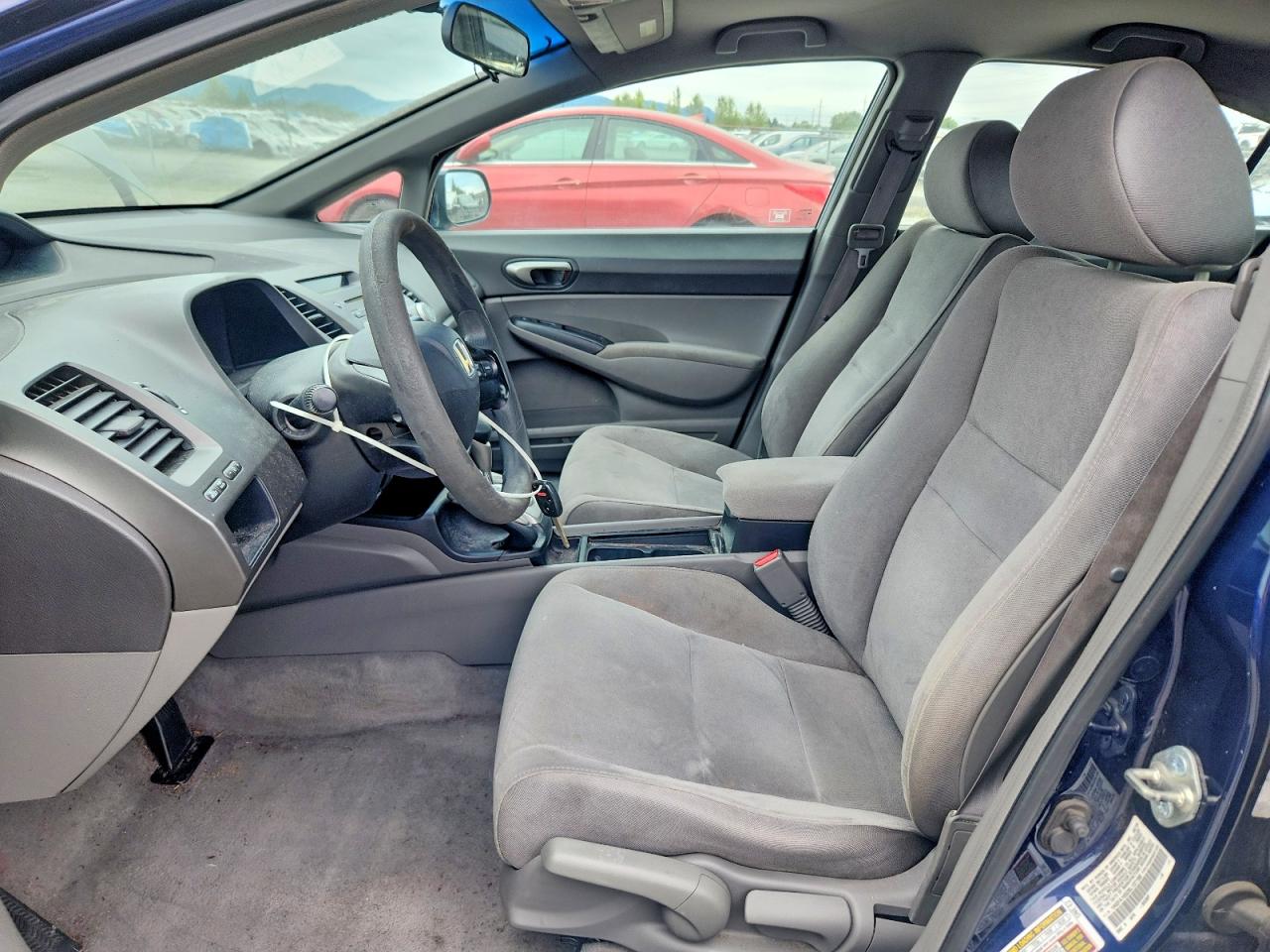 2006 Honda Civic Lx Blue vin: 1HGFA16526L137188