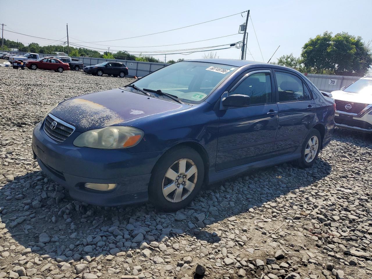 2006 Toyota Corolla S Blue vin: 2T1BR32E36C573000